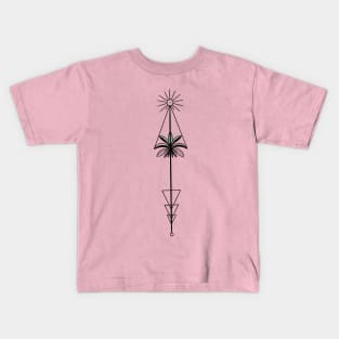 Sun and Palm tree Kids T-Shirt